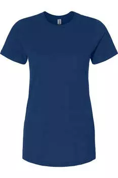 Женская футболка Gildan Softstyle CVC, цвет navy mist