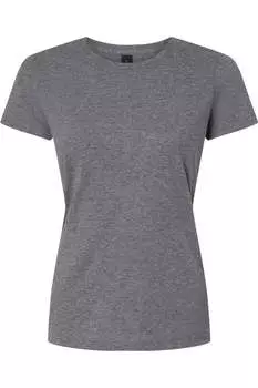 Женская футболка Gildan Softstyle, цвет graphite heather