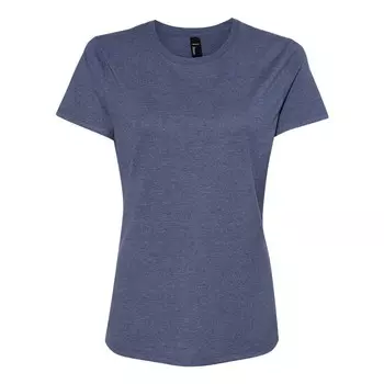 Женская футболка Hanes Perfect-T, цвет Heather Navy