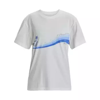 Женская футболка Hangloose Poster Roxy, белый