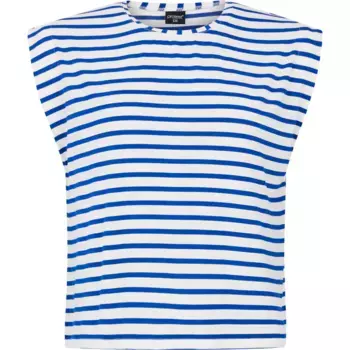 Женская футболка Hanso Protest, синий/белый