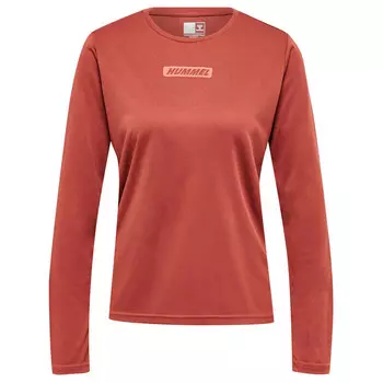 Женская футболка Hmlte Tola для тренинга HUMMEL, цвет rot