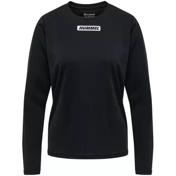 Женская футболка Hmlte Tola для тренинга HUMMEL, цвет schwarz