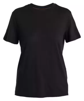 Женская футболка Icebreaker Merino 150 Tech Lite III с коротким рукавом, черный