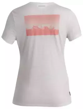 Женская футболка Icebreaker Merino 150 Tech Lite III с коротким рукавом, цвет Ecru Heather