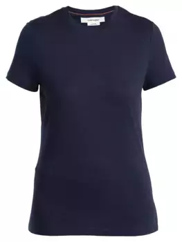 Женская футболка Icebreaker Merino 150 Tech Lite III, цвет Midnight Navy