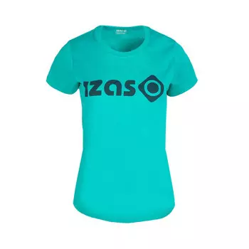 Женская футболка Izas, цвет caribbean green/beige