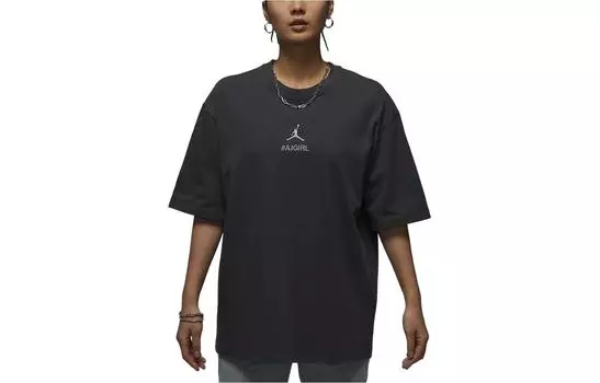 Женская футболка Jordan, цвет Black