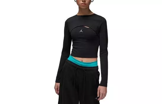Женская футболка Jordan, цвет Black