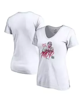 Женская футболка Jorge Soler White Atlanta Braves MVP World Series Champions 2021 Fanatics, белый