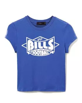 Женская футболка Junk Food Clothing НФЛ Buffalo Bills Baby Tee, синий