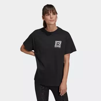 Женская футболка Karlie Kloss GFX Adidas, черный