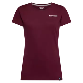 Женская футболка LA SPORTIVA Moon Rock, красный