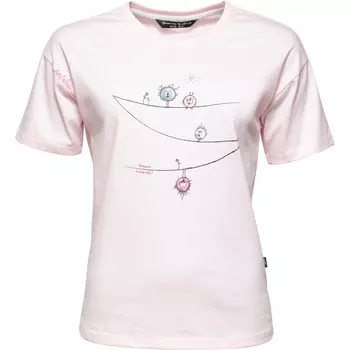 Женская футболка Leoben Wanna Hang Out Chillaz, розовый