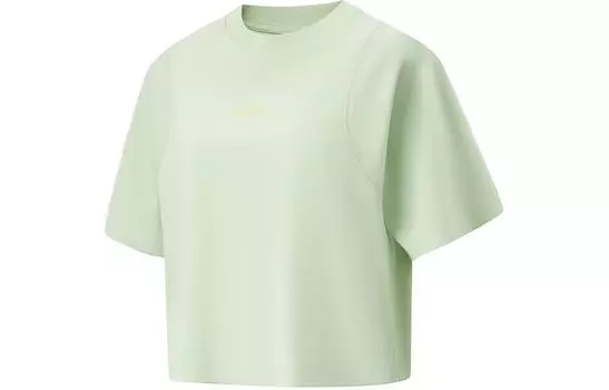 Женская футболка LiNing, цвет шалфейно-зеленый