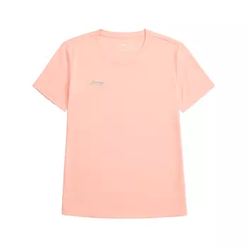 Женская футболка LiNing Sports Life Collection, розовая
