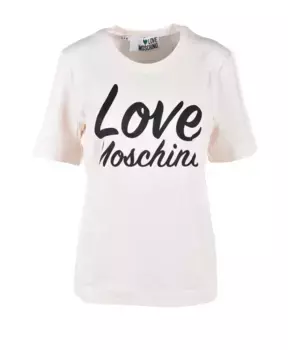 Женская футболка Love Moschino, белый