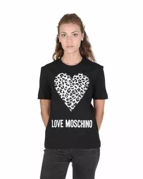 Женская футболка Love Moschino, черный