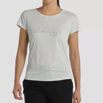 Женская футболка Lunada +8000, белый