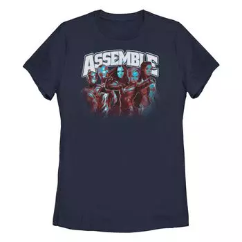 Женская футболка Marvel Avengers "Assemble" для юниоров, групповая съемка Licensed Character