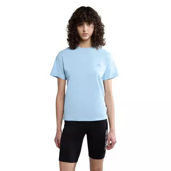 Женская футболка Napapijri, светло-голубой