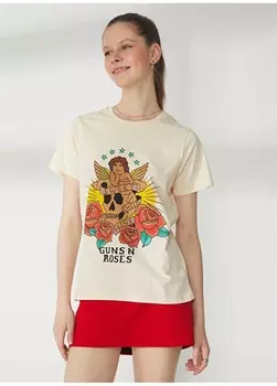 Женская футболка Never Say Never