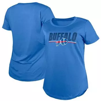 Женская футболка New Era Royal Buffalo Bills 2023 для тренировочного лагеря НФЛ New Era