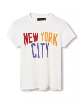 Женская футболка New York Original Junk Food Clothing, белый