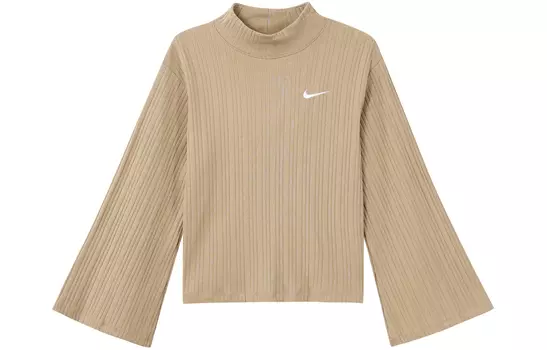 Женская футболка Nike, Бежевый/Белый
