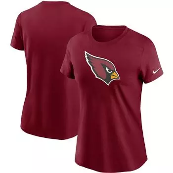 Женская футболка Nike Cardinal Arizona Cardinals с логотипом Essential Nike