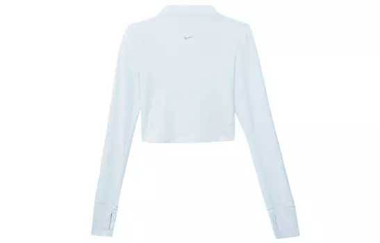 Женская футболка Nike, цвет Blue Tint/Blue Joy/Playful Pink/Opti Yellow