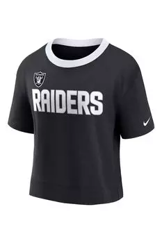 Женская футболка Nike Fanatics Las Vegas Raiders Nike, черный