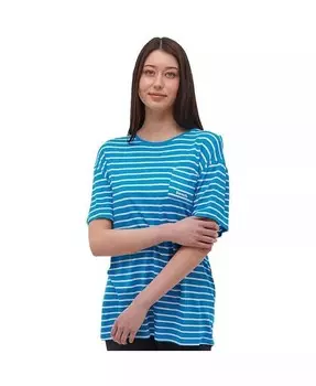Женская футболка Nouria в полоску с карманами Bench DNA, синий