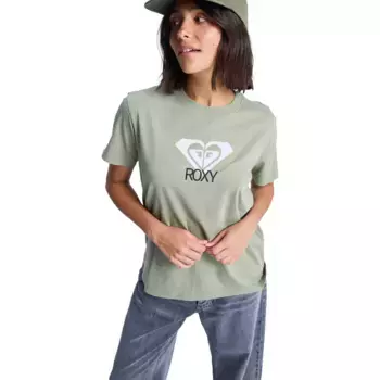 Женская футболка Ocean Road Art Roxy, зеленый