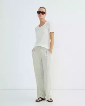 Женская футболка однотонная с коротким рукавом Zermatt, цвет Crudo