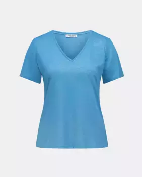 Женская футболка однотонная с коротким рукавом Zermatt, синий