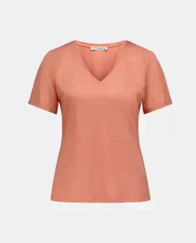 Женская футболка однотонная с коротким рукавом Zermatt, оранжевый