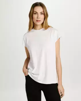 Женская футболка оверсайз с короткими рукавами Jack & Jones, белый