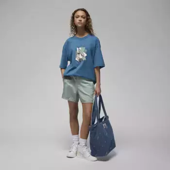 Женская футболка оверсайз с рисунком Jordan, цвет Industrial Blue