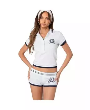 Женская футболка-поло Academy Edikted, мультиколор