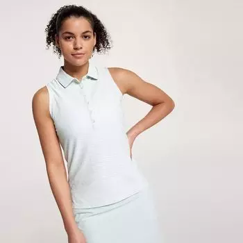 Женская футболка-поло для гольфа Calia Renew без рукавов, мятный