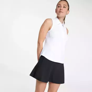 Женская футболка-поло для гольфа CALIA Renew без рукавов, цвет Pure White