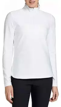 Женская футболка-поло для гольфа с длинными рукавами и текстурой Walter Hagen