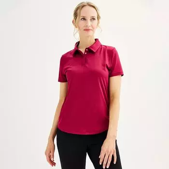 Женская футболка-поло для гольфа Tek Gear с изогнутым краем Tek Gear