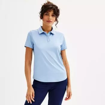 Женская футболка-поло для гольфа Tek Gear с изогнутым краем Tek Gear