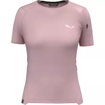 Женская футболка Puez AM Hyb Salewa, розовый