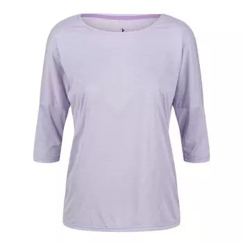 Женская футболка Pulser II с рукавом 3/4 пастельно-сиреневого цвета REGATTA, цвет rosa