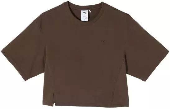 Женская футболка Puma, цвет Brown
