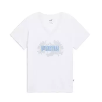 Женская футболка PUMA In Full Bloom, белый
