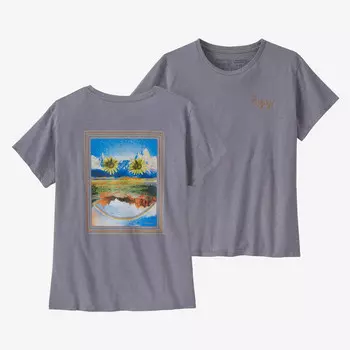 Женская футболка Responsibili 50 лет Patagonia, серый